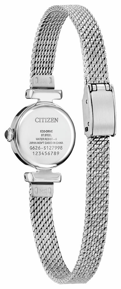 Citizen Fio Light Blue Dial Stainless Steel Bracelet EG7081-51L