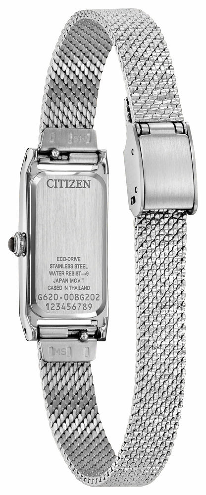 Citizen Fio White Dial Stainless Steel Bracelet EG7120-51A
