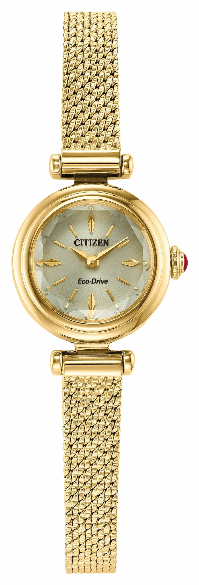 Citizen Fio Gold-Tone Dial Stainless Steel Bracelet EG7086-57P