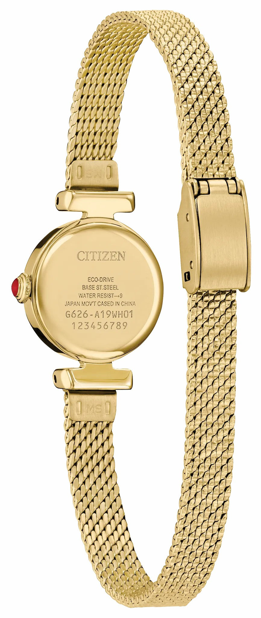 Citizen Fio Gold-Tone Dial Stainless Steel Bracelet EG7086-57P