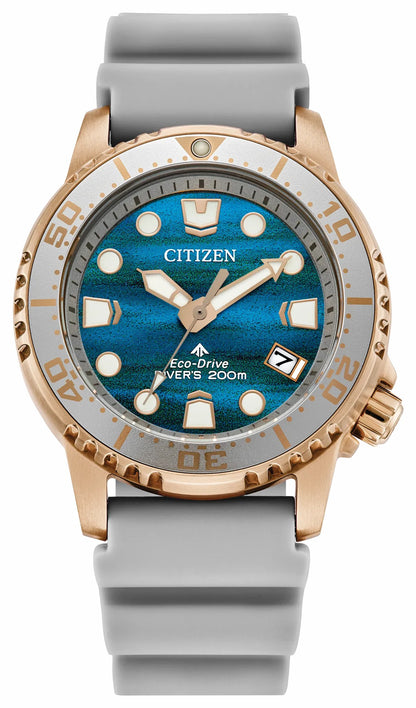 Citizen Promaster Dive Blue Dial Polyurethane Strap EO2023-00W