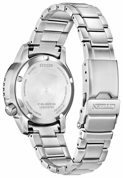 Citizen Promaster Dive Red Dial Stainless Steel Bracelet EO2027-50Z