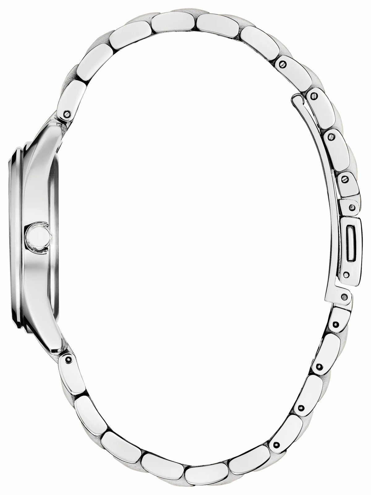 Citizen Peyten Purple Dial Stainless Steel Bracelet EM1230-54X