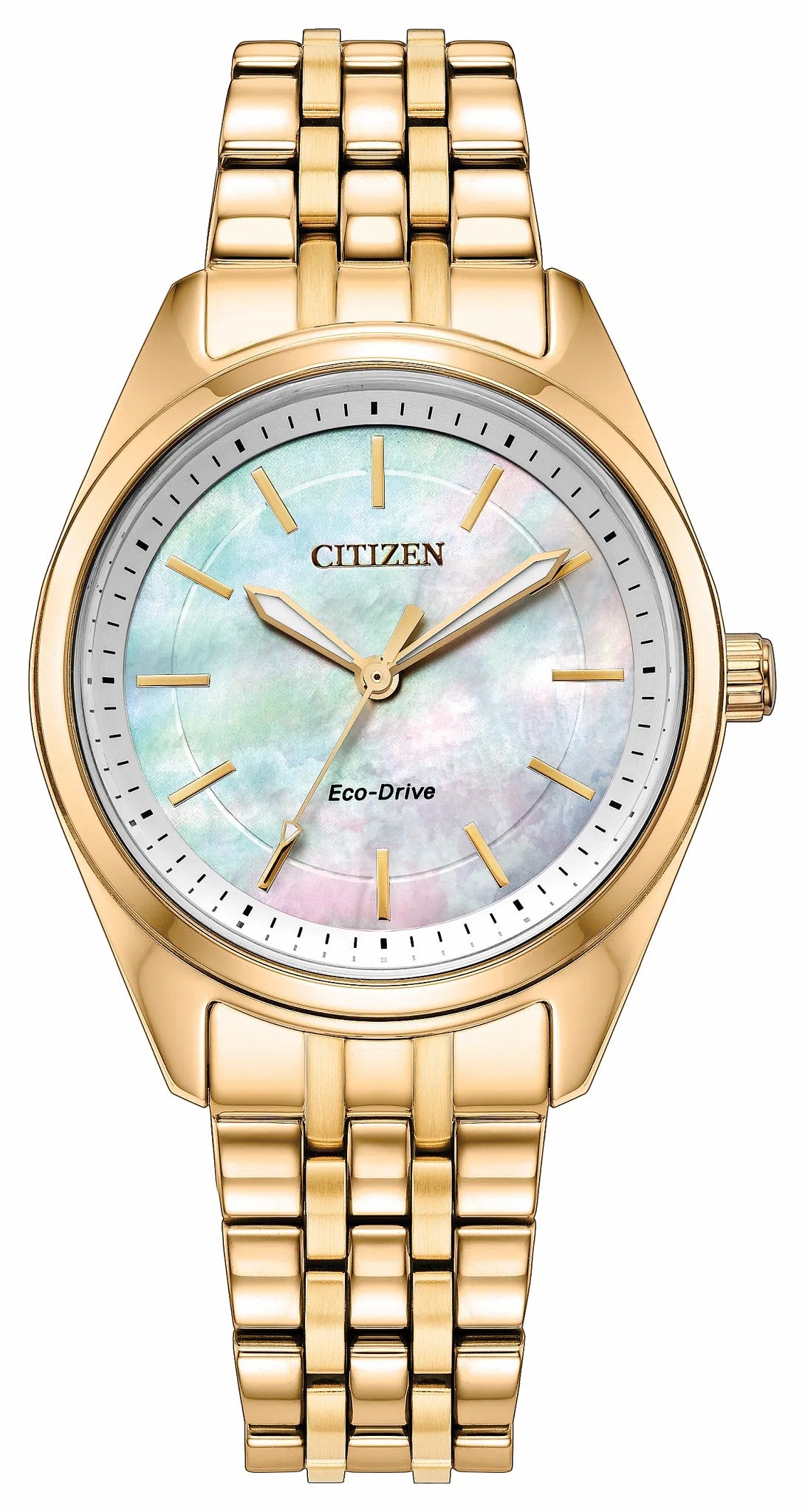 Citizen Peyten White Dial Stainless Steel Bracelet EM1232-59D