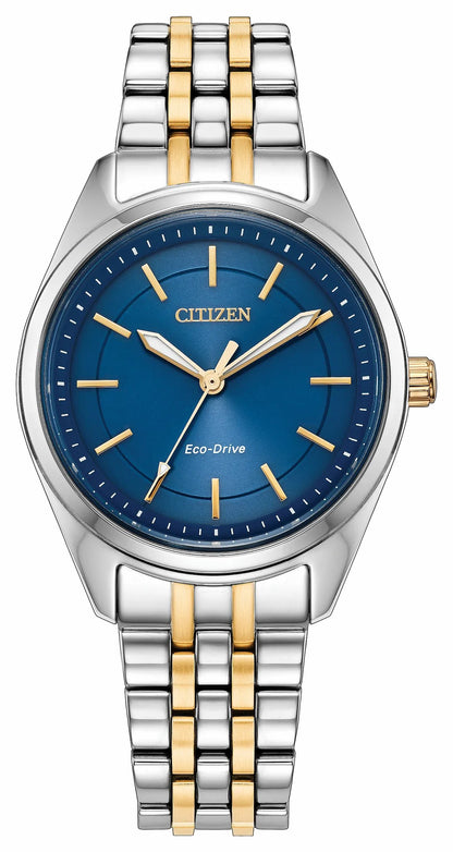 Citizen Peyten Blue Dial Stainless Steel Bracelet EM1234-53L