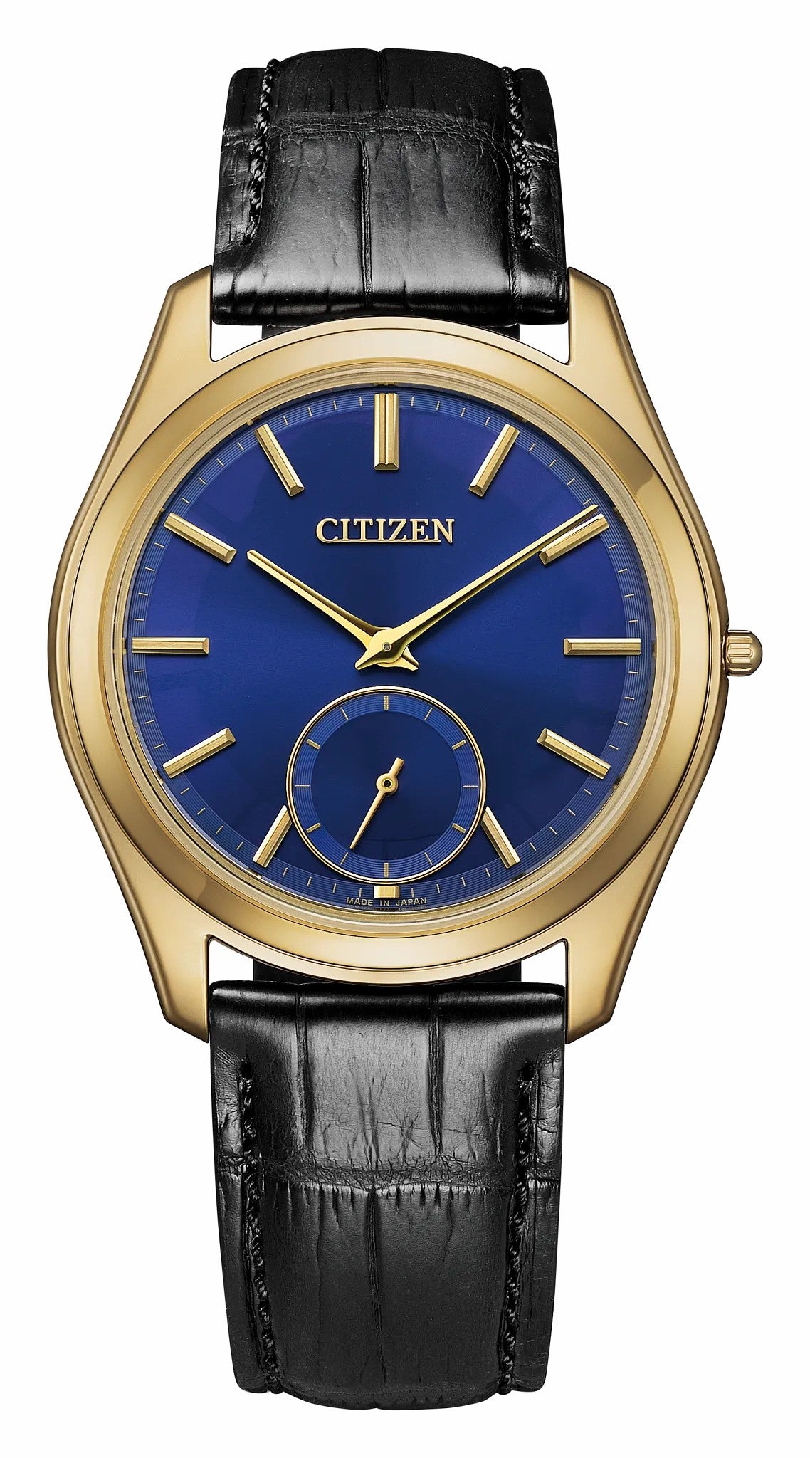 Citizen Eco-Drive One Blue Dial Crocodile Strap AQ5022-02L