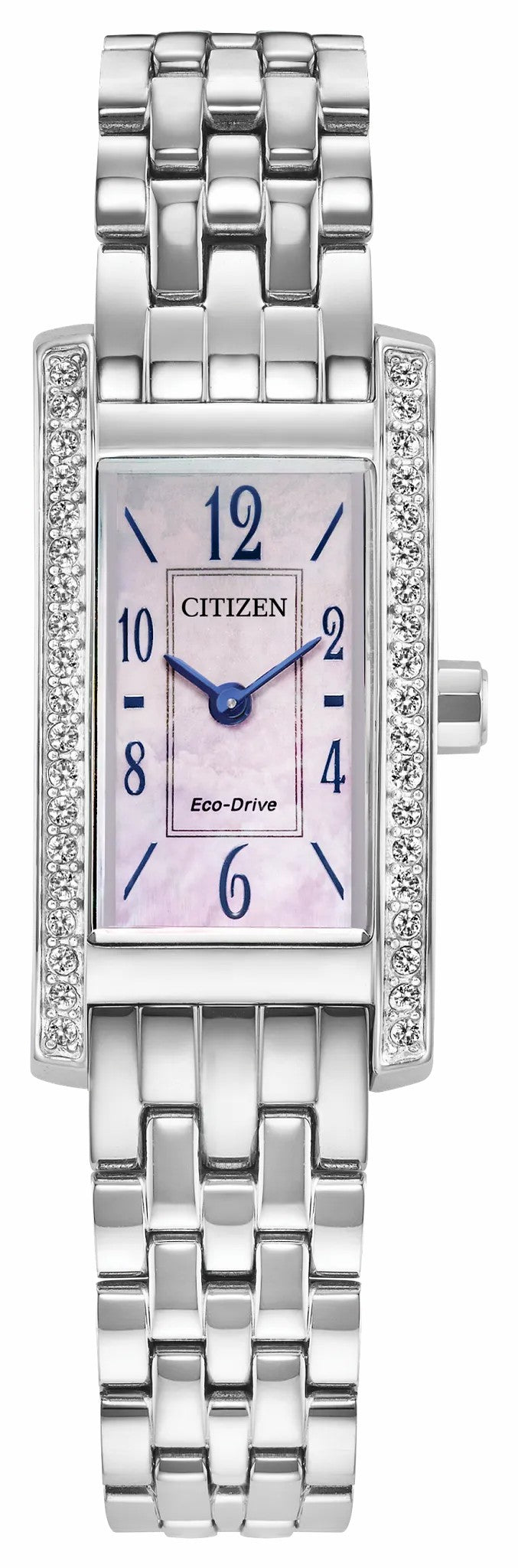 Citizen Petite Palidoro Pink Dial Stainless Steel Bracelet EG7110-54Y