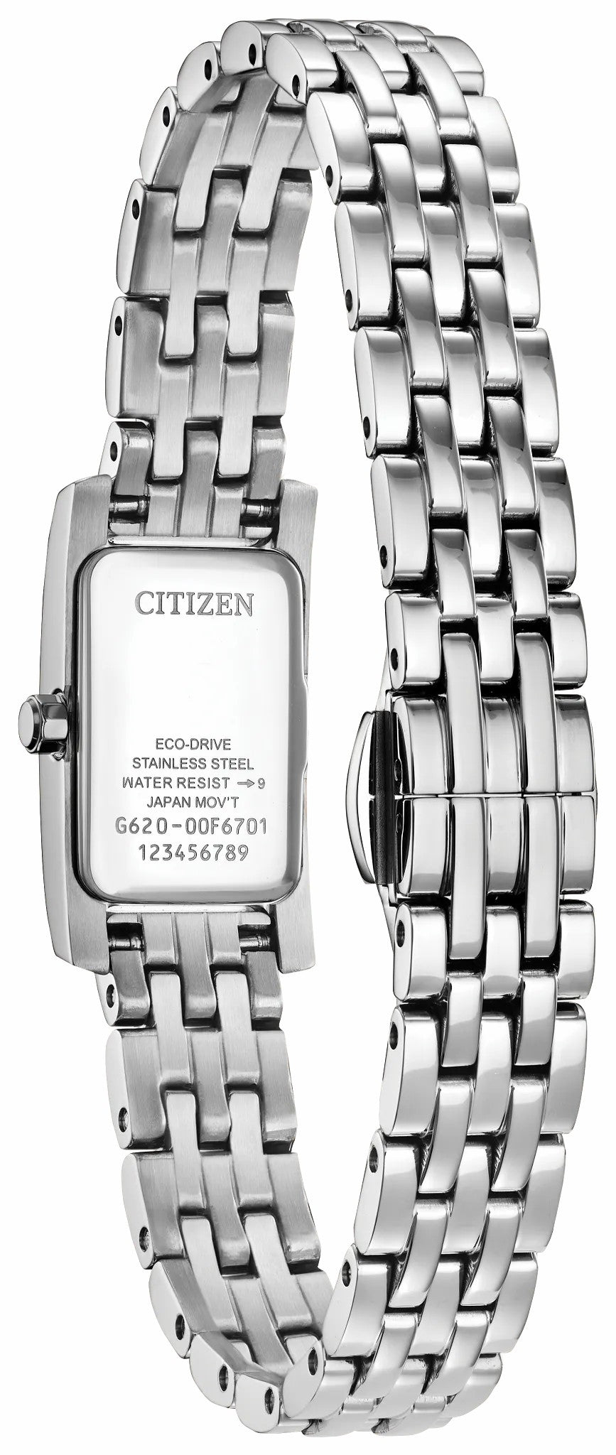 Citizen Petite Palidoro Pink Dial Stainless Steel Bracelet EG7110-54Y