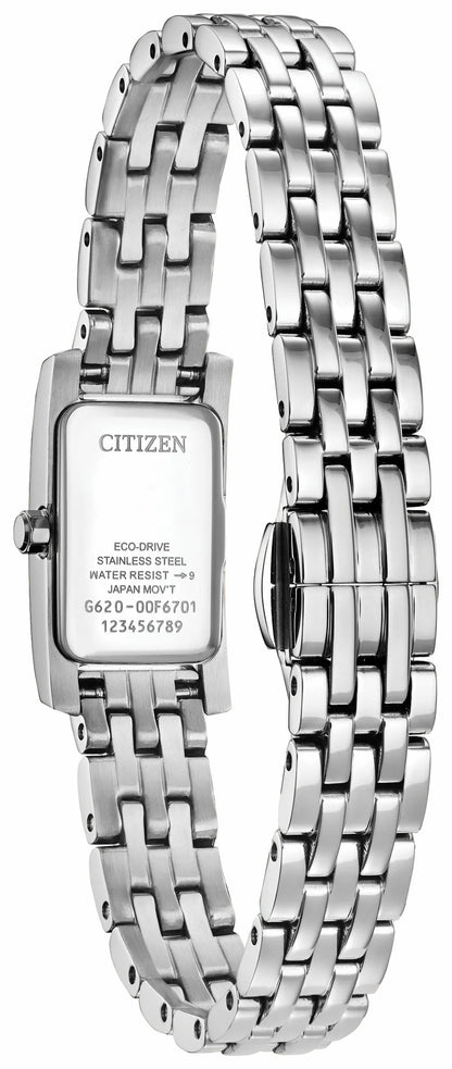Citizen Petite Palidoro Pink Dial Stainless Steel Bracelet EG7110-54Y