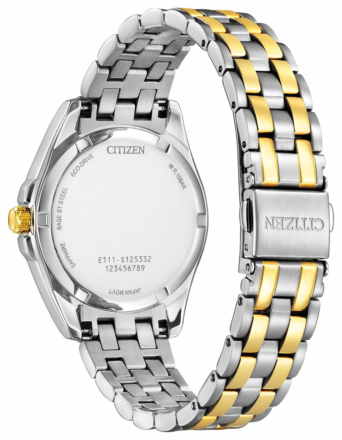 Citizen Peyten White Dial Stainless Steel Bracelet EO1224-54D