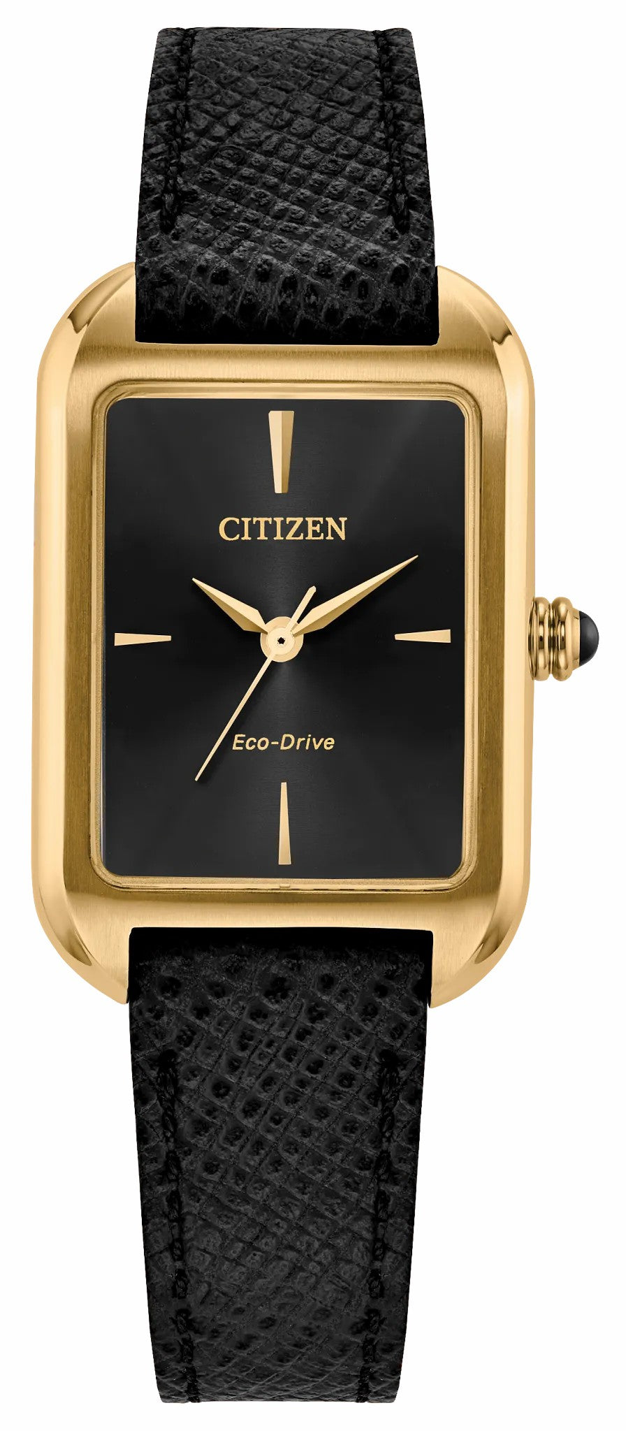 Citizen Dress Classic Black Dial Leather Strap EM1192-01E
