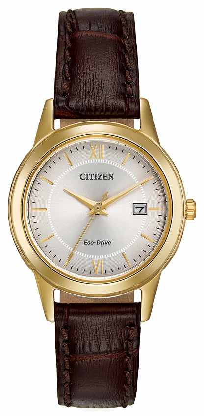 Citizen Corso - Ladies Eco-Drive FE1082-05A Ivory Dial Watch