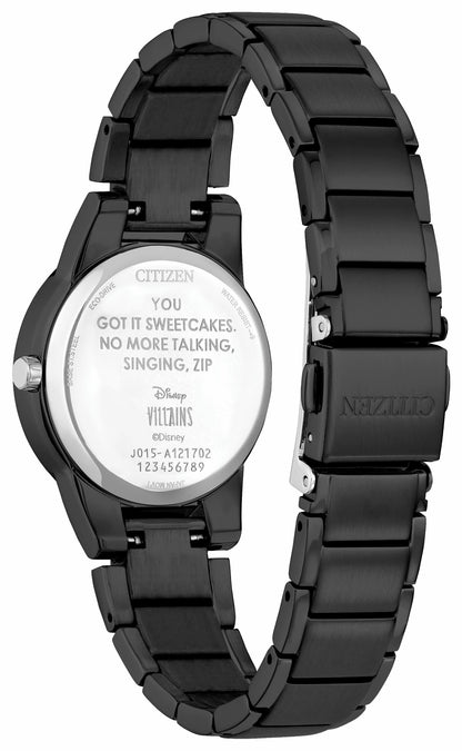 Citizen Ursula Black Dial Stainless Steel Bracelet GA1075-68W