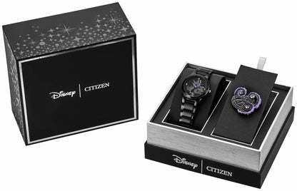 Citizen Ursula Black Dial Stainless Steel Bracelet GA1075-68W