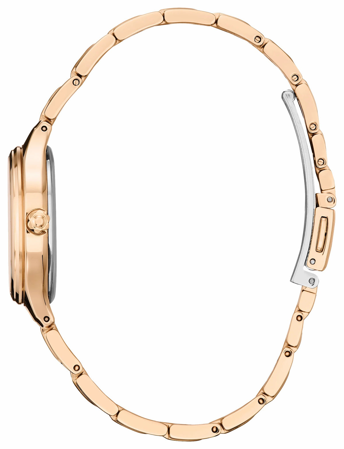 Citizen Mickey Mouse & Minnie Mouse Take Paris White Dial Stainless Steel Bracelet FE2103-52D