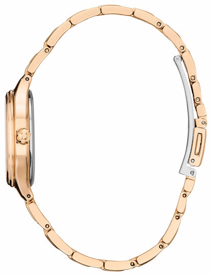 Citizen Mickey Mouse & Minnie Mouse Take Paris White Dial Stainless Steel Bracelet FE2103-52D