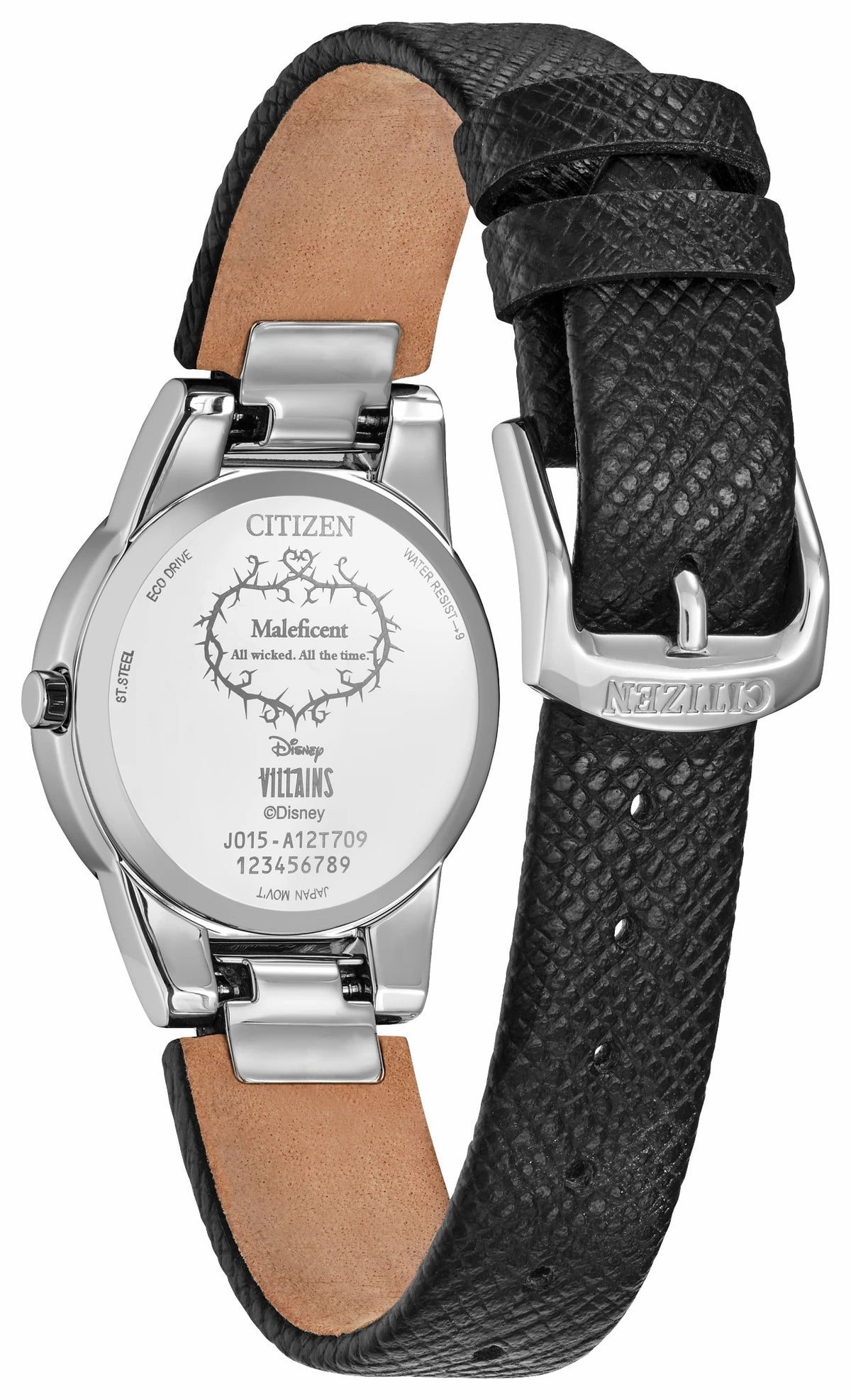 Citizen Maleficent's Charm Gray Dial Leather Strap GA1080-41Y