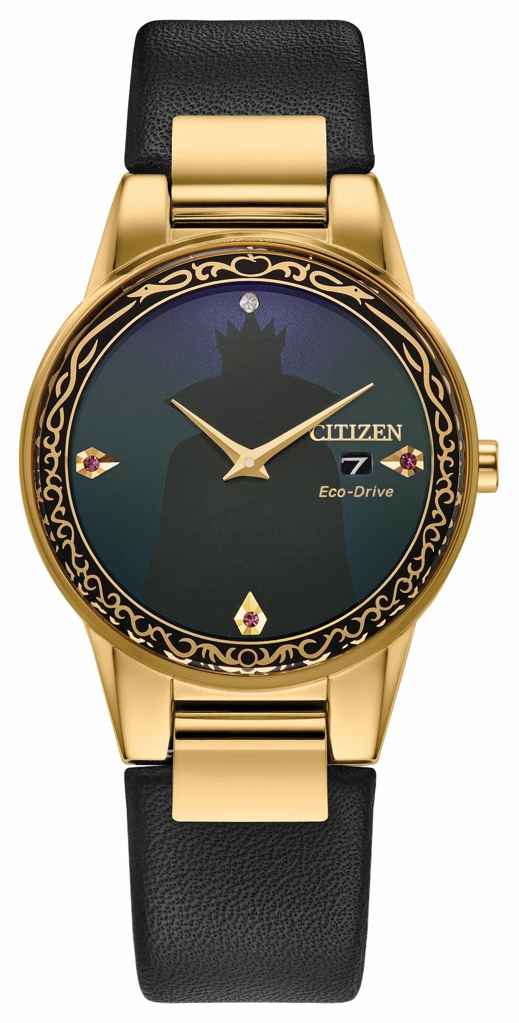 Citizen Evil Queen Shadow Black Dial Leather Strap GA1082-46W