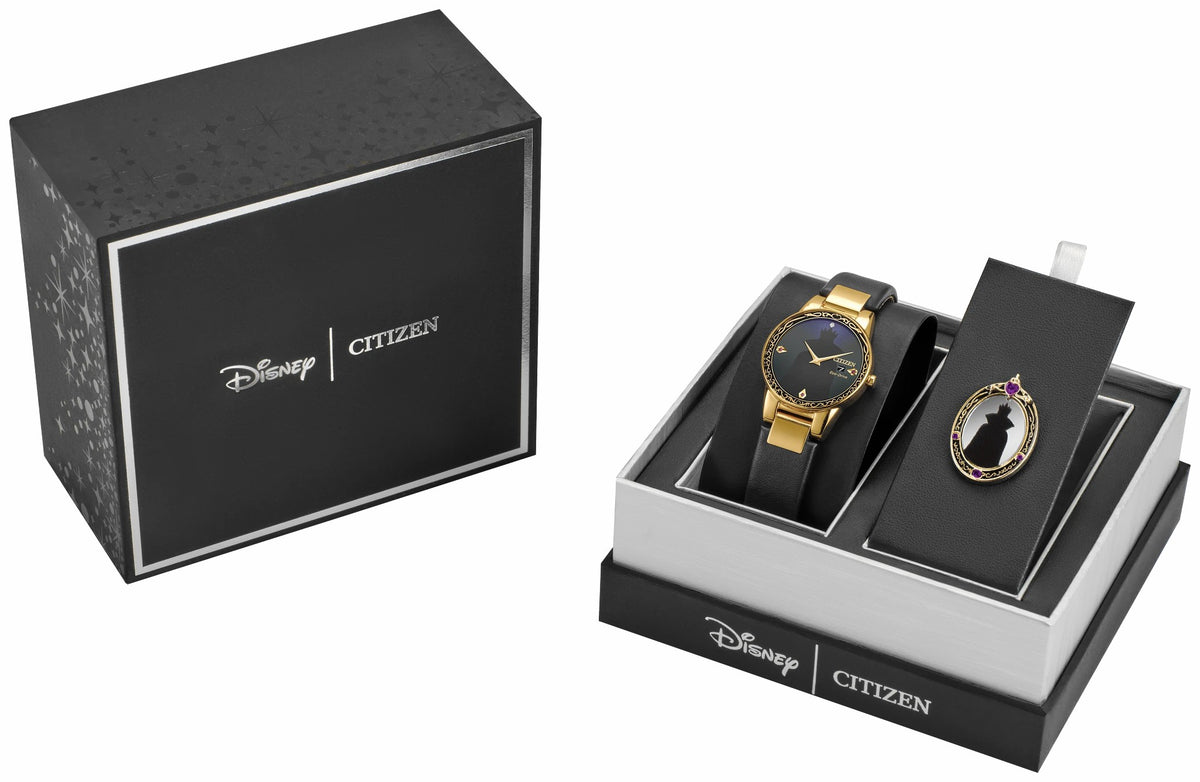Citizen Evil Queen Shadow Black Dial Leather Strap GA1082-46W