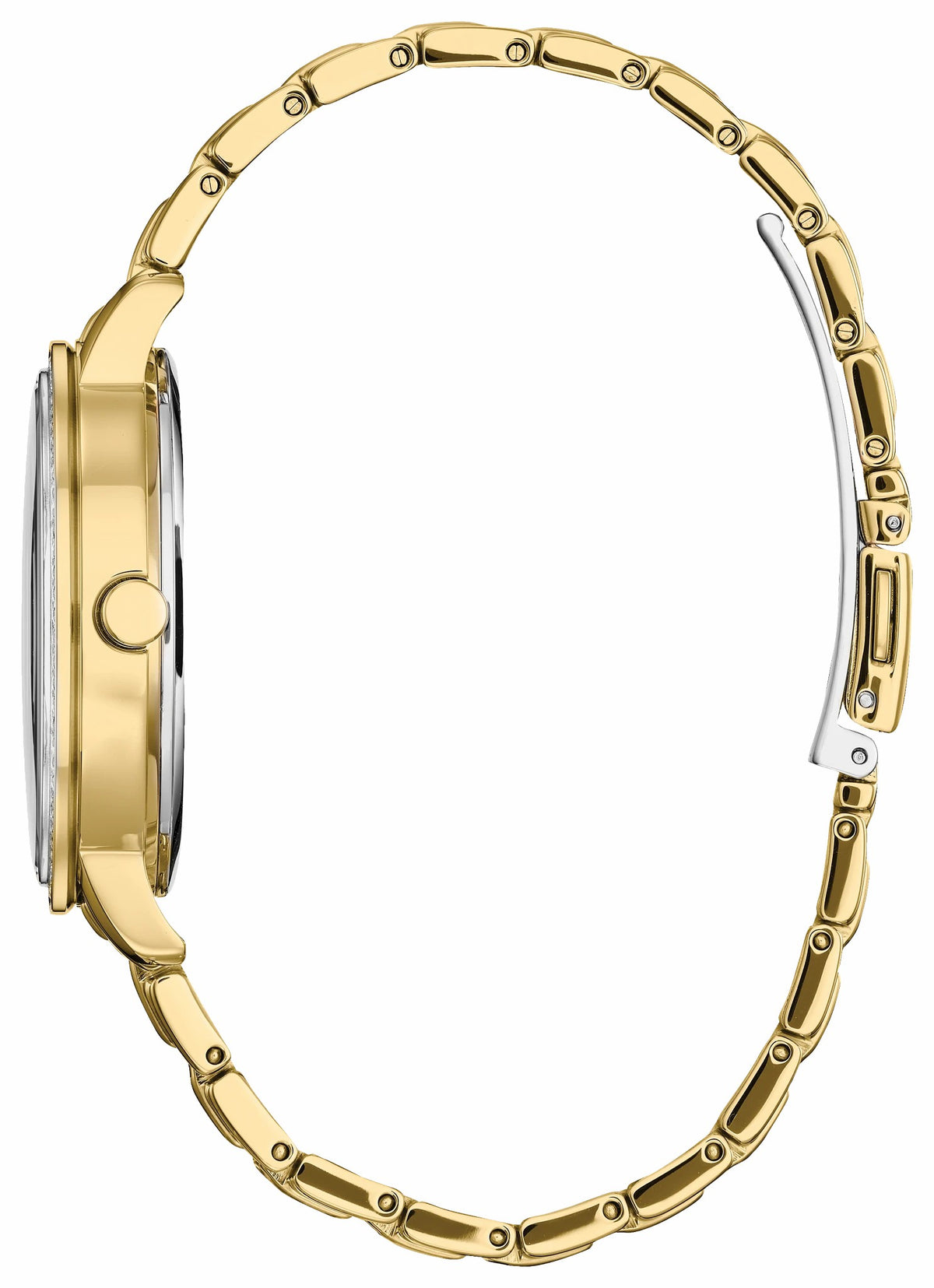 Citizen Belle and Beast Gold-Tone Dial Stainless Steel Bracelet FE7048-51D