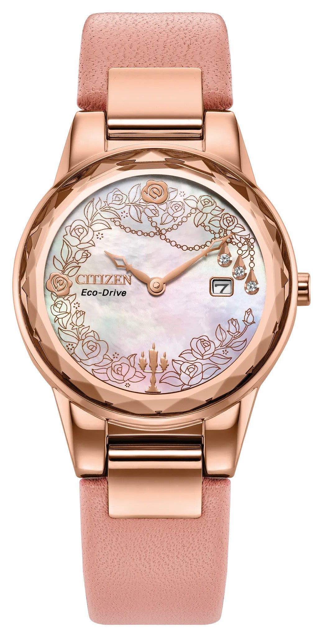 Citizen Belle, Eternal Beauty White Dial Leather Strap GA1083-43D