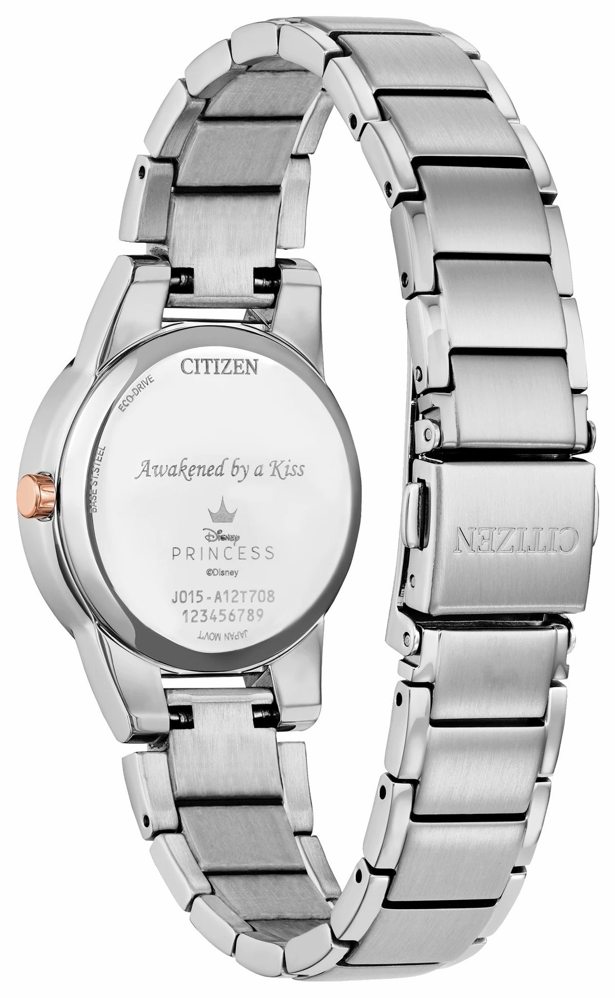 Citizen Aurora Enchanted Pink Dial Stainless Steel Bracelet GA1081-65N