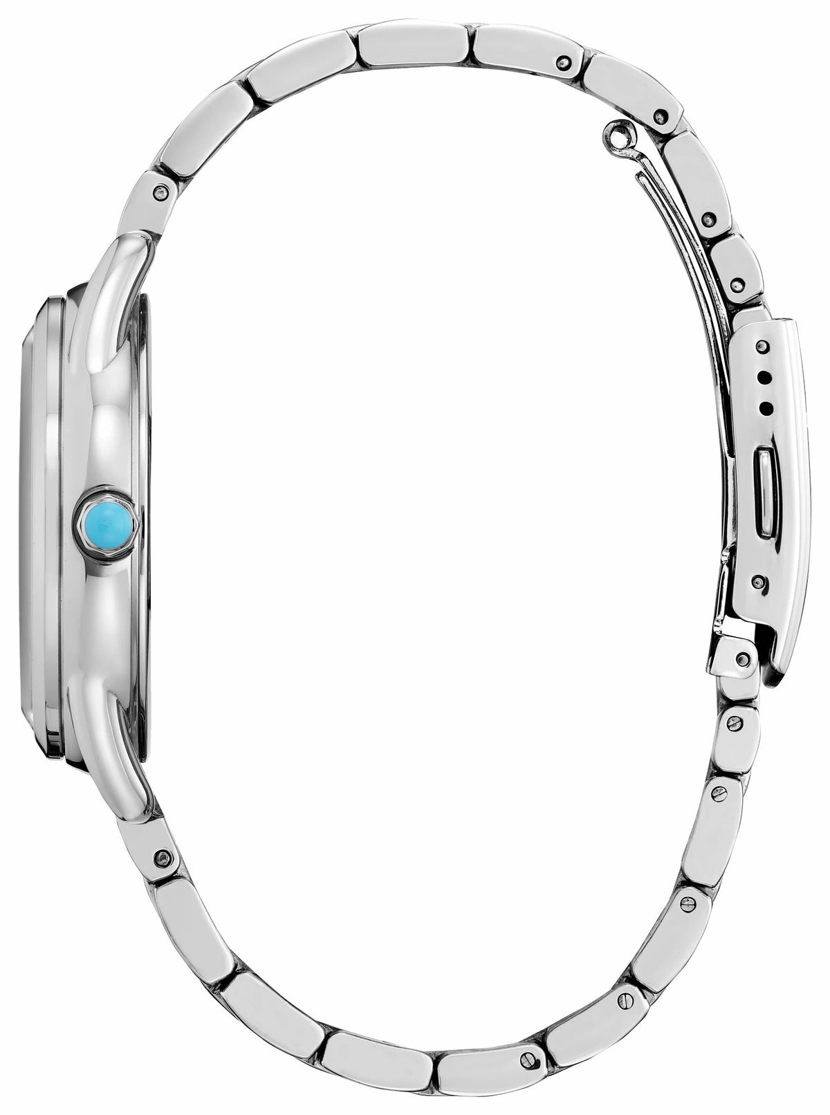 Citizen Frozen Blue Dial Stainless Steel Bracelet FE7091-61W
