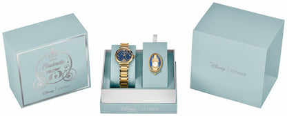 Citizen Citizen L Cinderella 75th Anniversary Blue Dial Stainless Steel Bracelet EM1068-69W