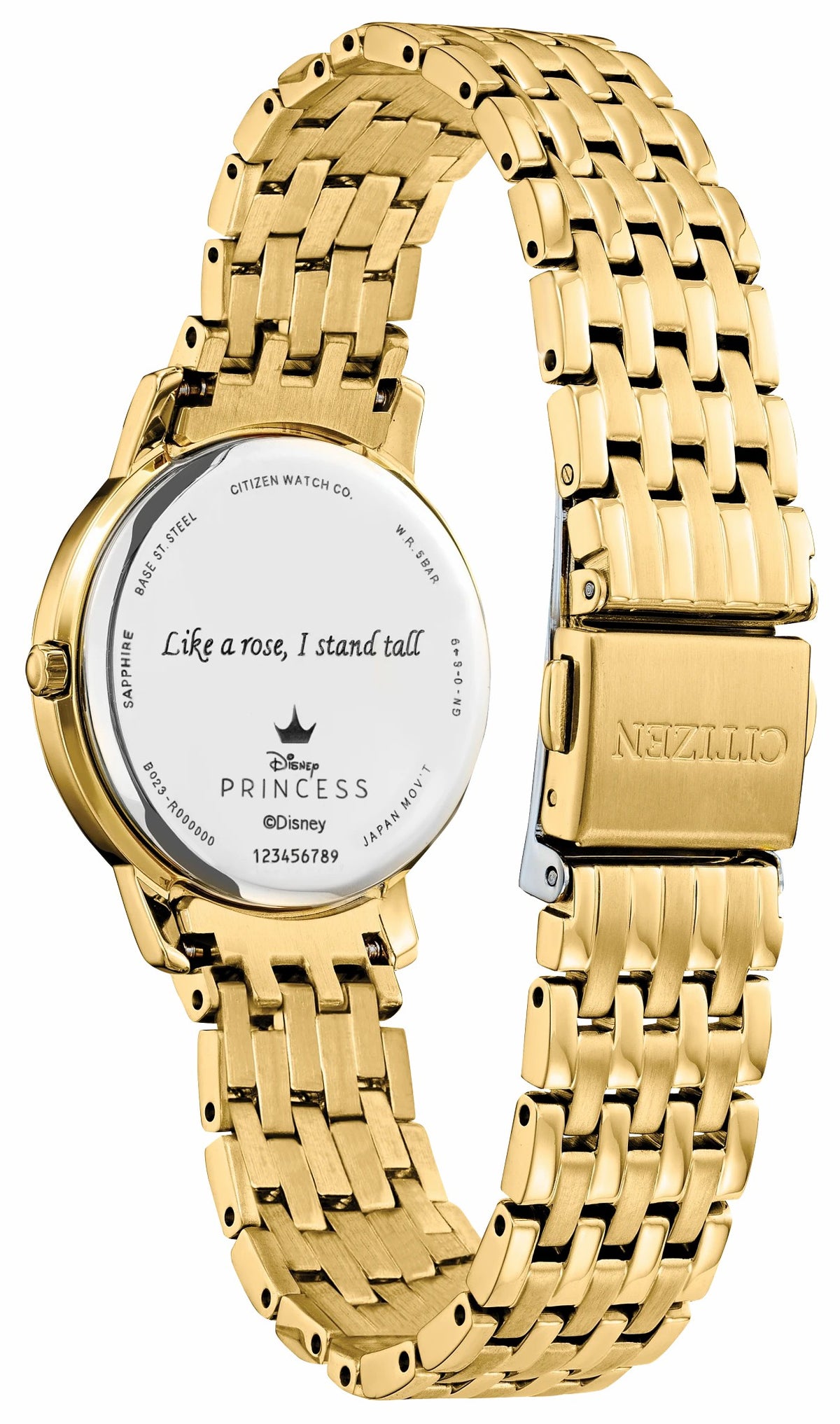 Citizen Belle Diamond Champagne Dial Stainless Steel Bracelet EX1492-59W