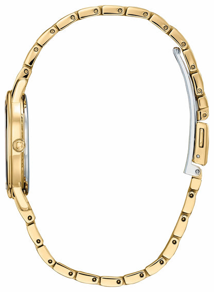 Citizen Belle Diamond Champagne Dial Stainless Steel Bracelet EX1492-59W