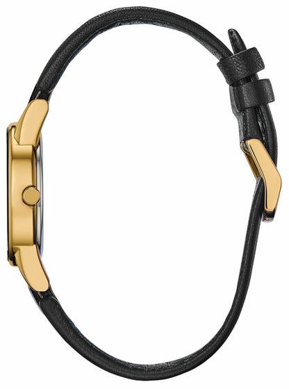 Citizen Citizen Axiom Ladies Eco-Drive Gold Black Dial Watch