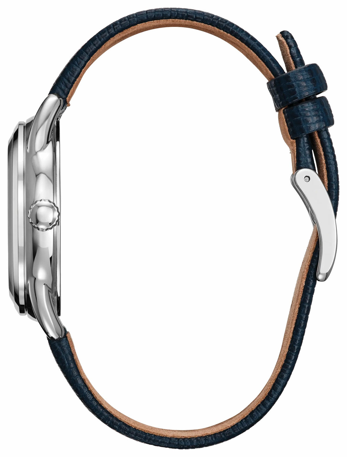 Citizen Mickey Mouse and Minnie Mouse Picnic Pedal Blue Dial Leather Strap FE7097-05W