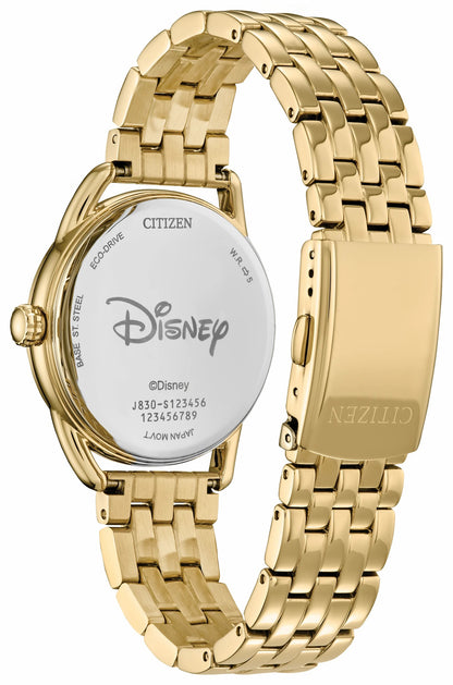 Citizen Mickey Classic Silver-Tone Dial Stainless Steel Bracelet FE7093-57W