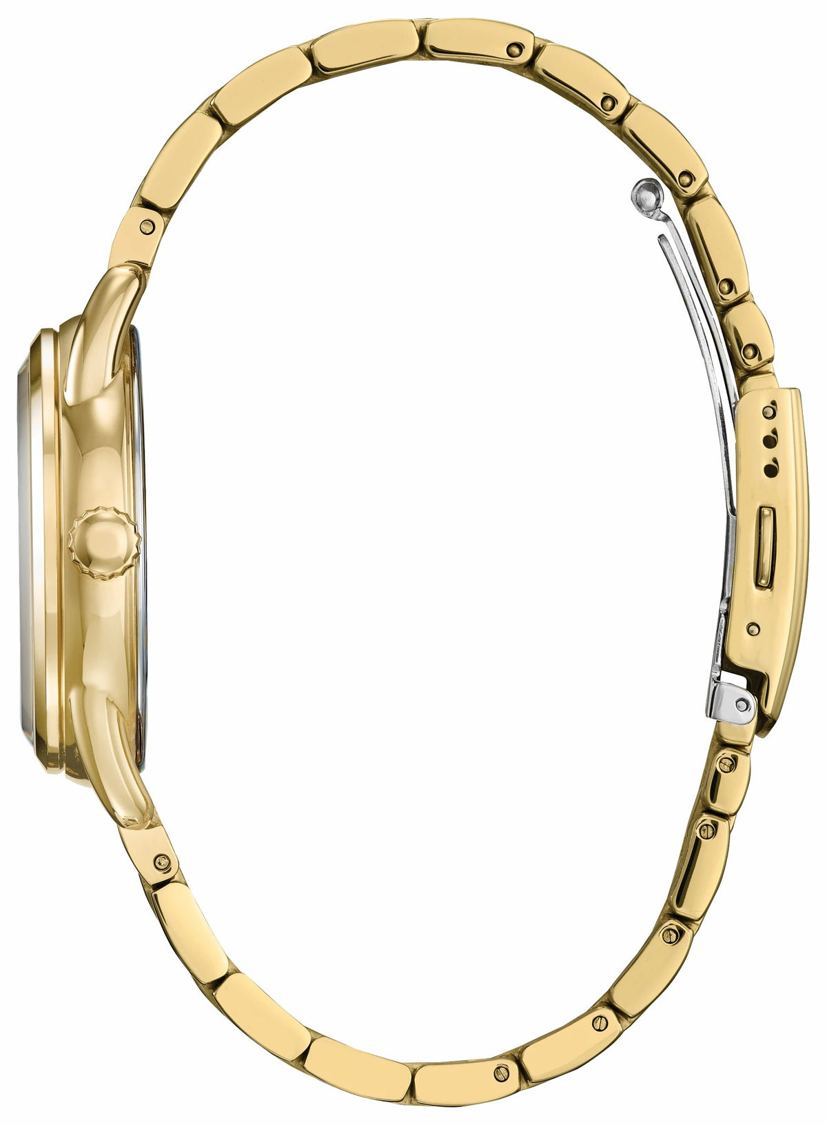 Citizen Mickey Classic Silver-Tone Dial Stainless Steel Bracelet FE7093-57W