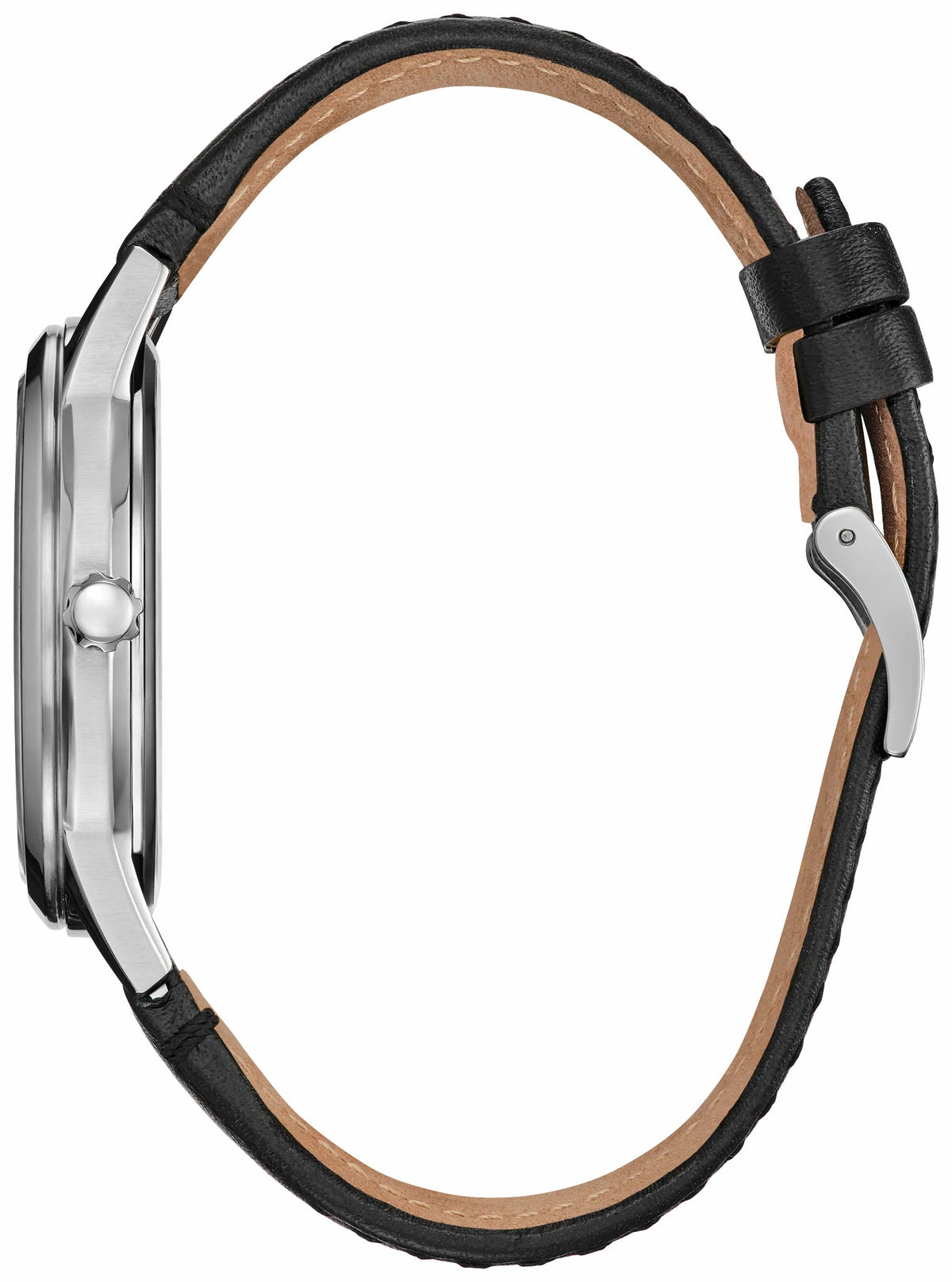Citizen Mickey Mouse & Pluto Take NYC Black Dial Leather Strap AW1860-01W