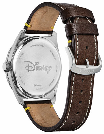 Citizen Mickey Mouse Blue Dial Leather Strap AW1599-00W