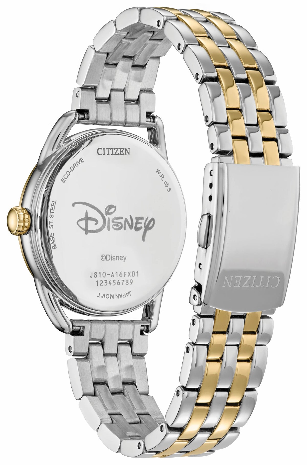 Citizen Empowered Minnie Mouse White Dial Stainless Steel Bracelet FE6084-70W