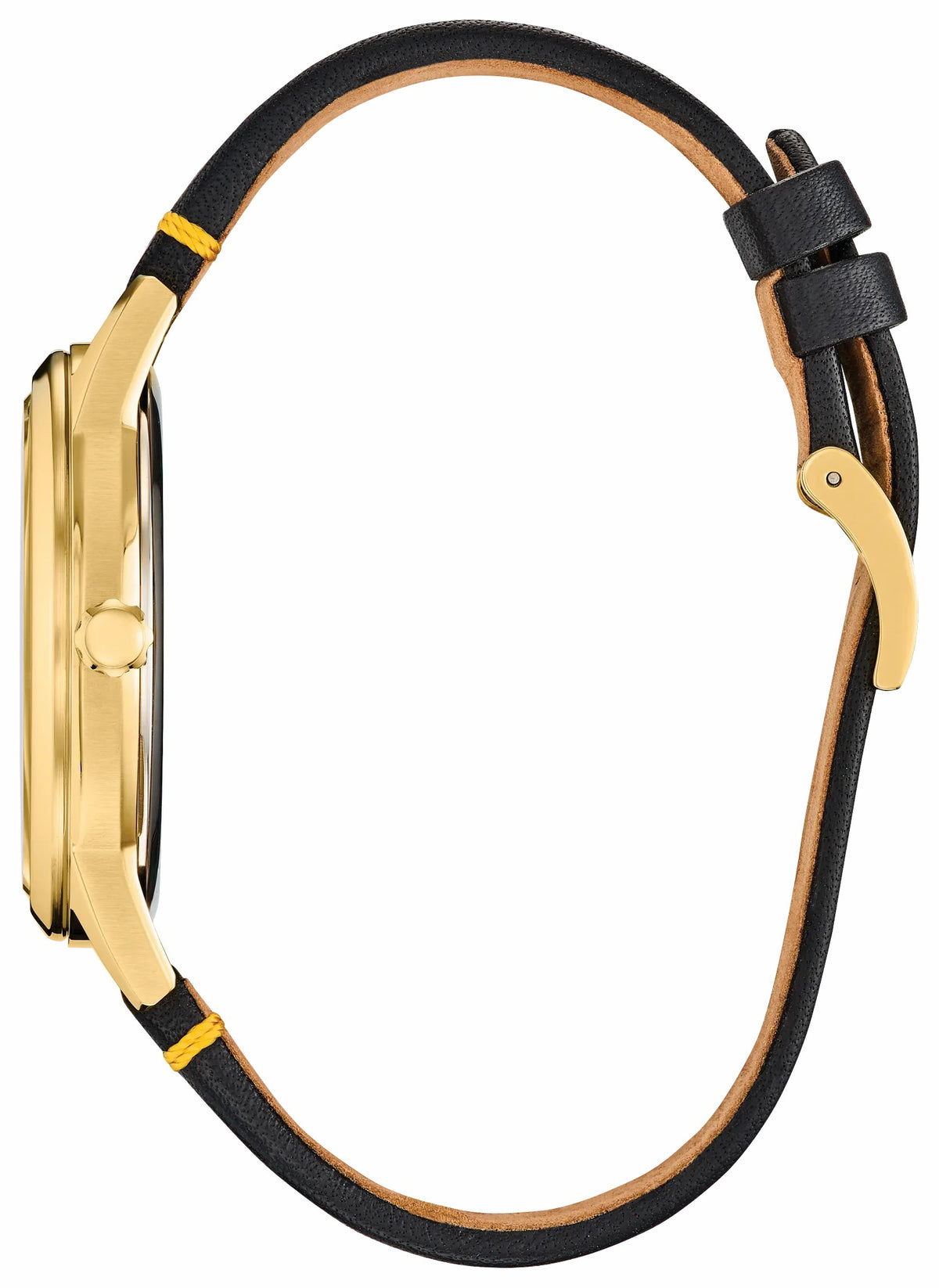 Citizen Donald Duck Seeing Stars Black Dial Leather Strap AW1789-04W