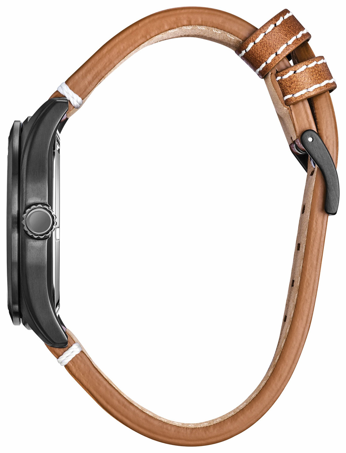Citizen Batter's up Mickey Brown Dial Leather Strap BV1089-05W