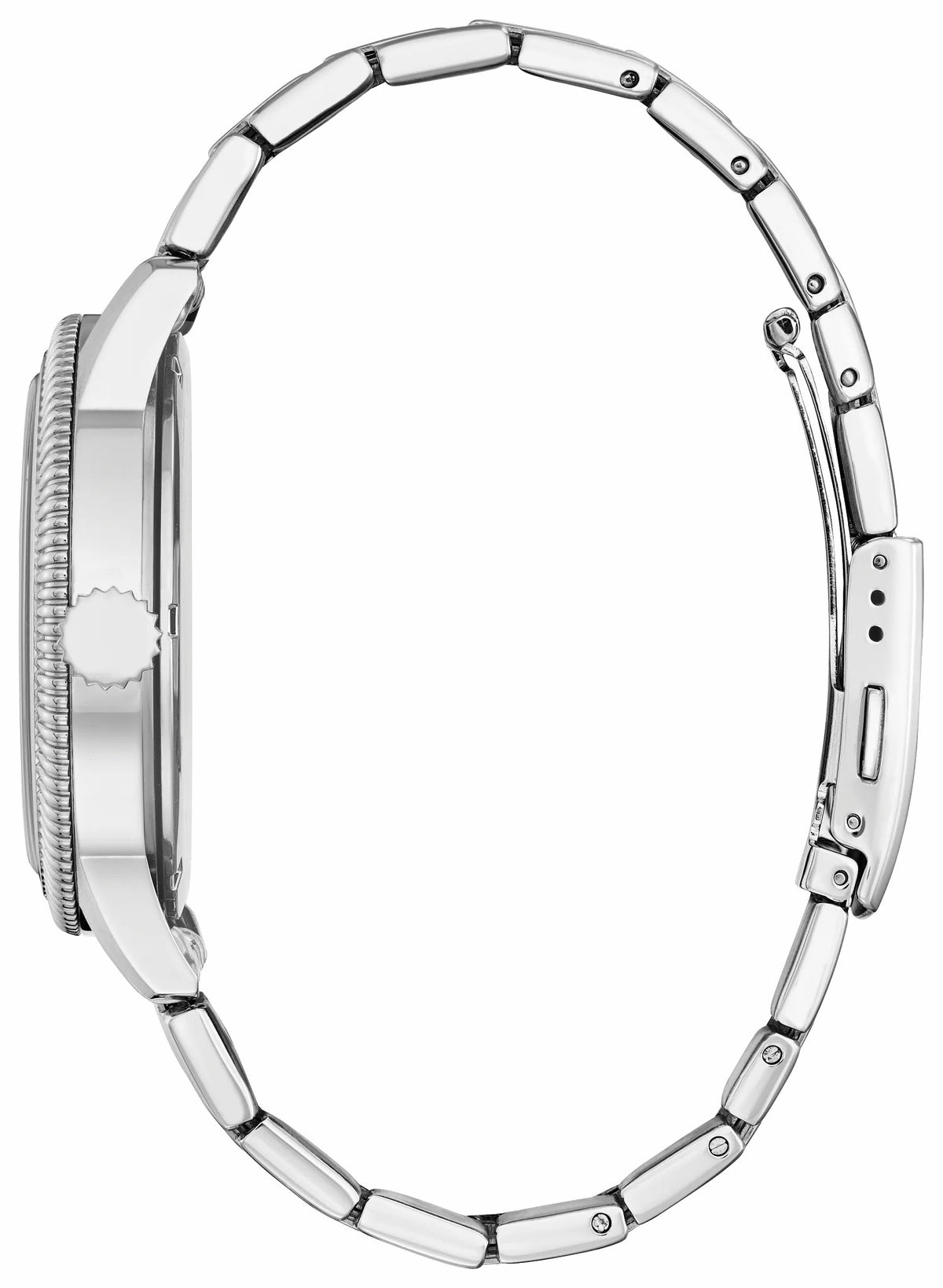 Citizen Mickey Mouse White Dial Stainless Steel Bracelet BM7481-53W