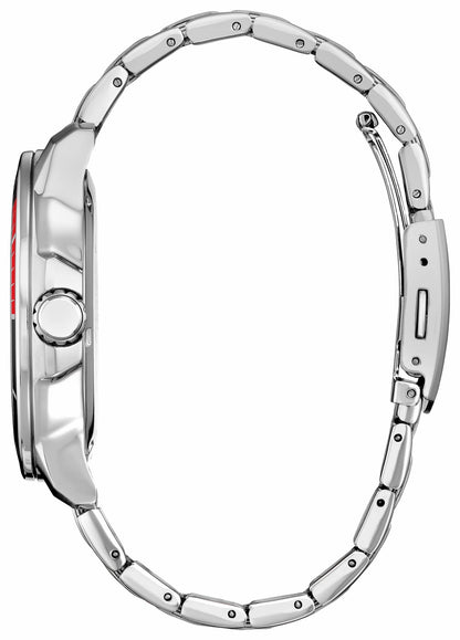 Citizen Mickey Astronaut Black Dial Stainless Steel Bracelet AW1709-54W
