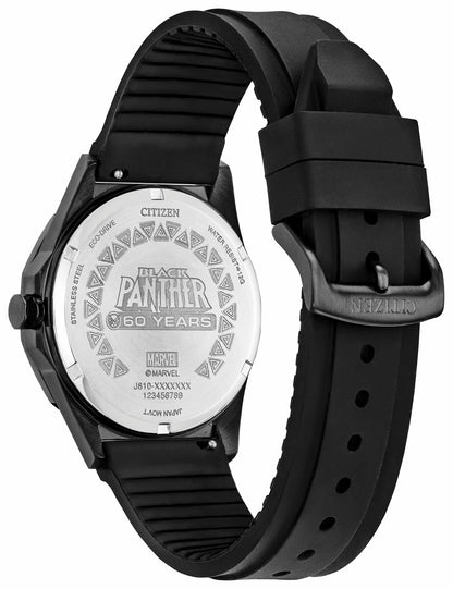 Citizen Black Panther 60th Anniversary Black Dial Silicone Strap AW1858-03W