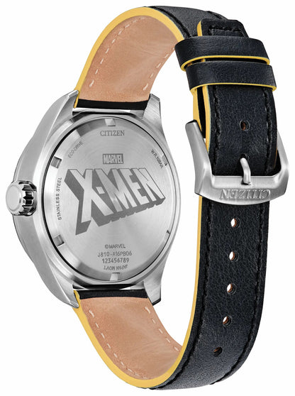 Citizen X-Men Black Dial Leather Strap AW5007-17W