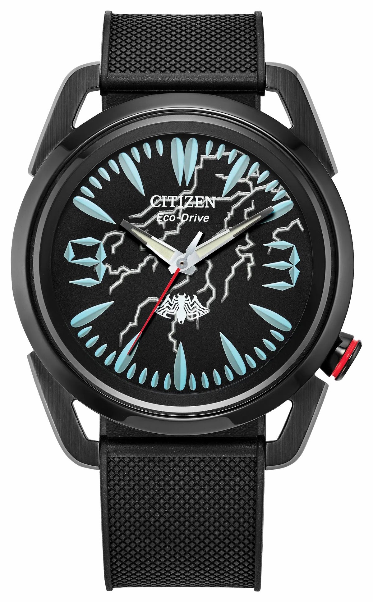 Citizen Venom "Lethal Protector" Black Dial Polyurethane Strap AW2065-41W