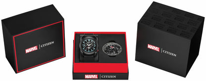 Citizen Venom "Lethal Protector" Black Dial Polyurethane Strap AW2065-41W