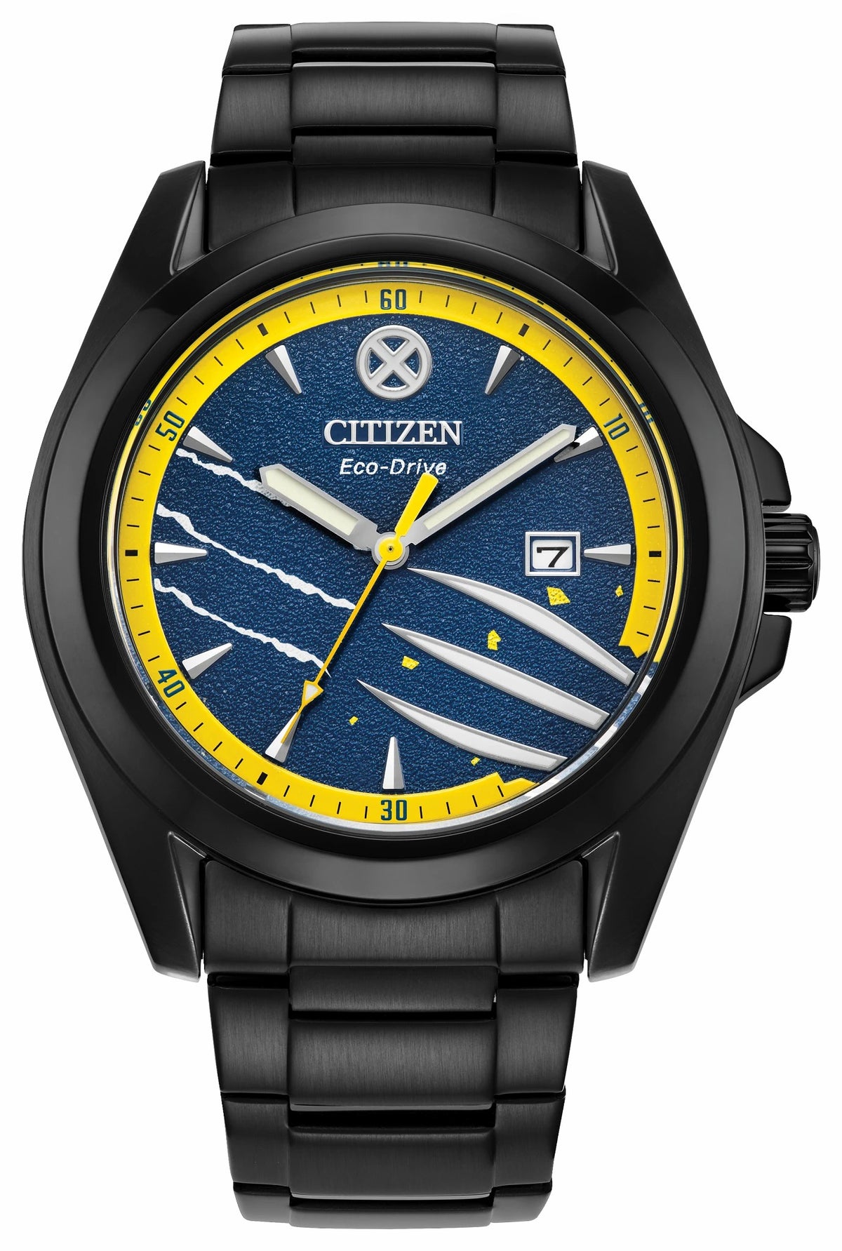 Citizen Wolverine Blue Dial Stainless Steel Bracelet AW1435-66W