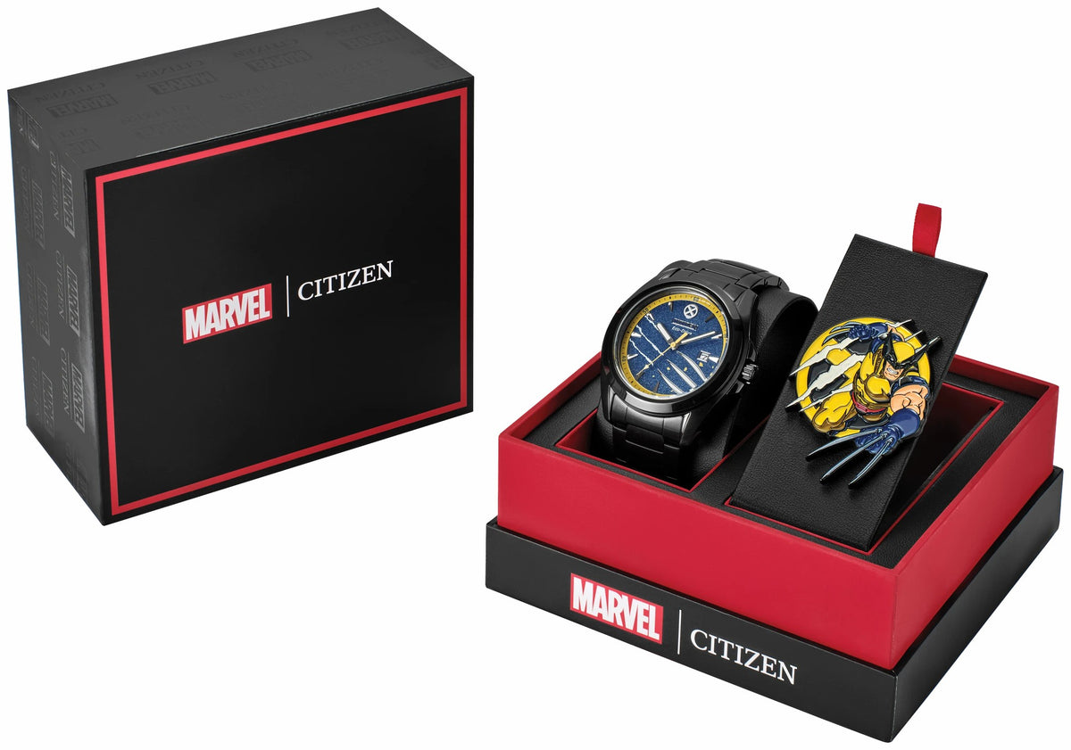 Citizen Wolverine Blue Dial Stainless Steel Bracelet AW1435-66W