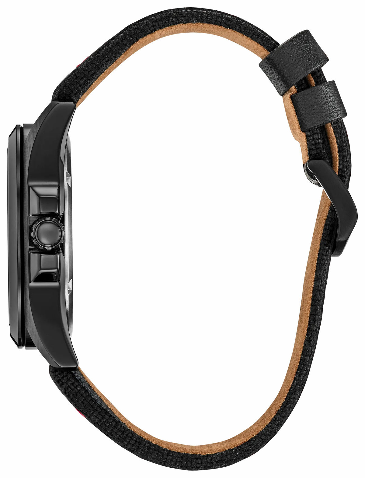 Citizen Stark, Kinda Sorta Famous Black Dial Leather Strap AW2095-41W
