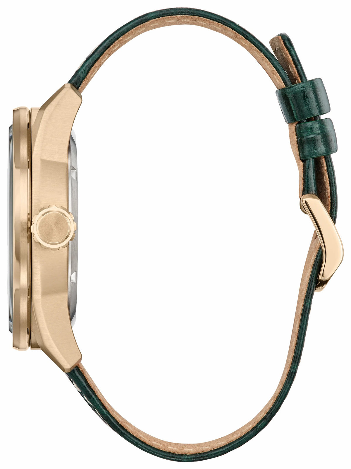 Citizen Loki Green Dial Leather Strap AW1363-06W