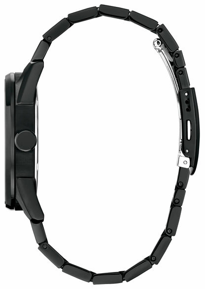 Citizen Hulk, Green Goliath Black Dial Stainless Steel Bracelet BM7675-57W